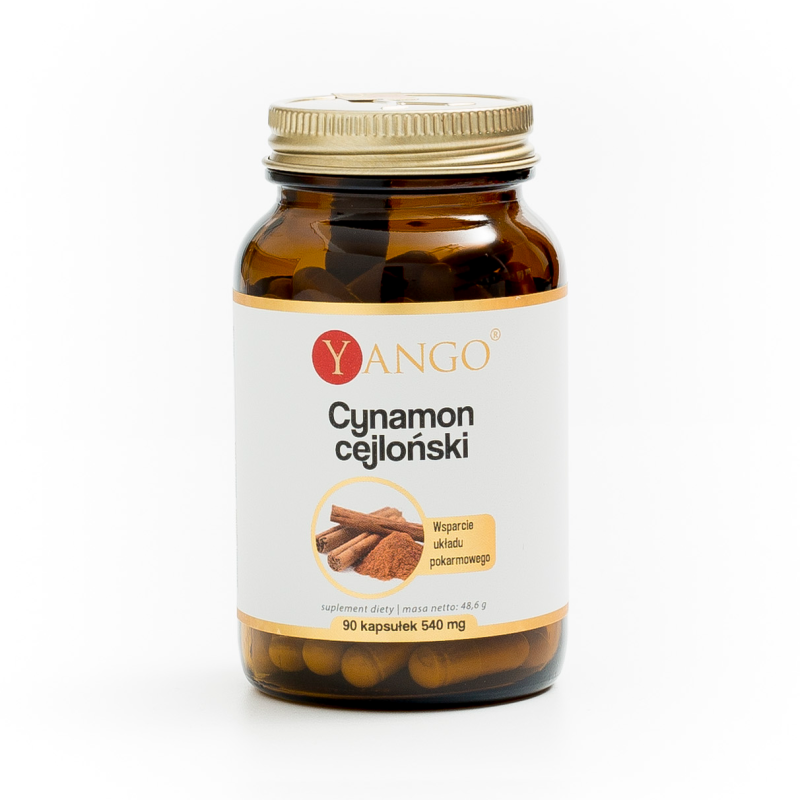 Cynamon cejloński - 90 kaps.