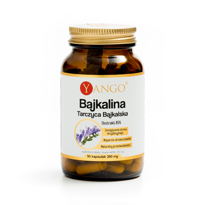 Bajkalina - ekstrakt - 90 kapsułek