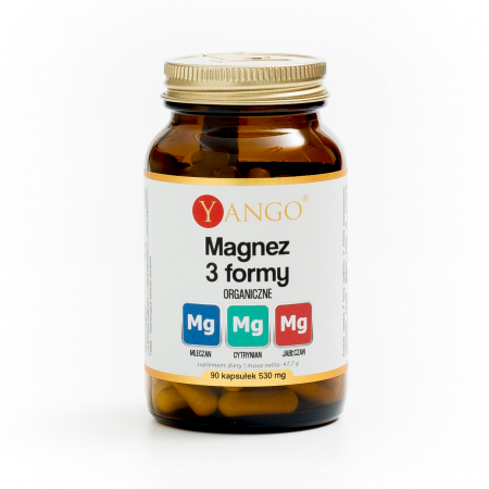 YANGO - Magnez 3 formy - 90 kapsułek
