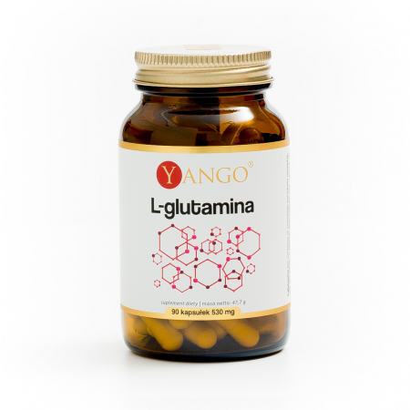 L-glutamina - 90 kaps.