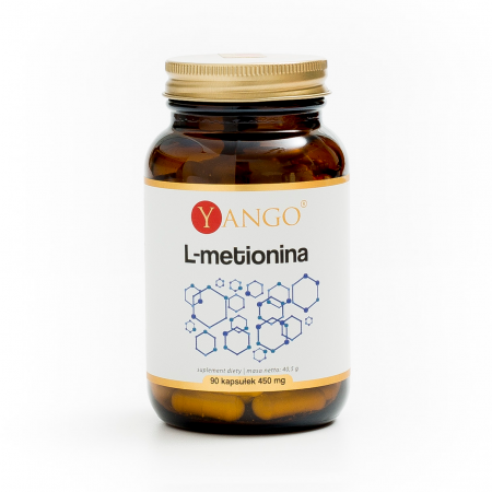 L-metionina - 90 kapsułek
