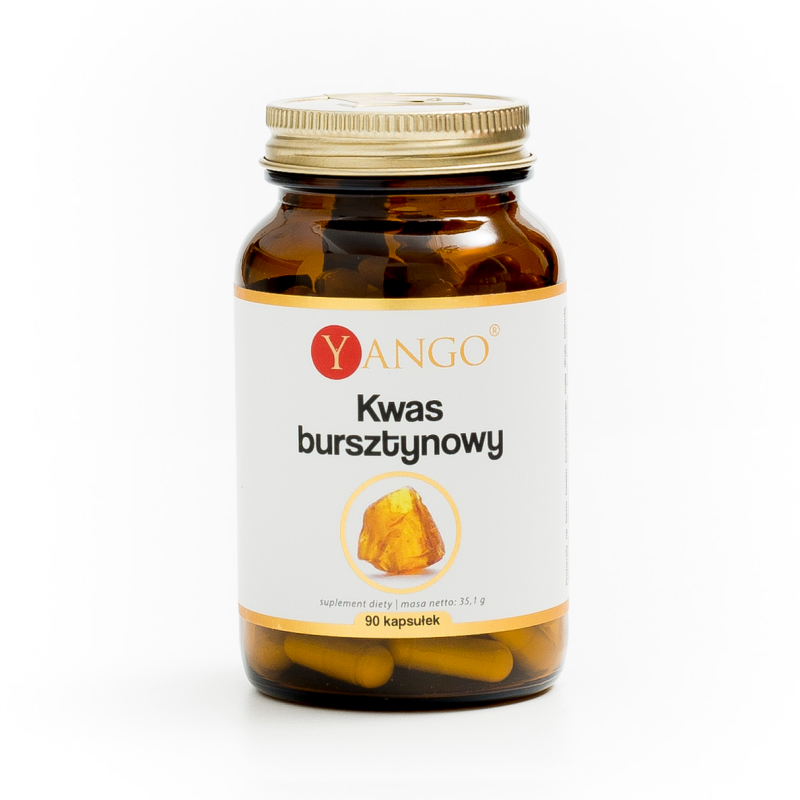 Kwas bursztynowy -90 kaps.