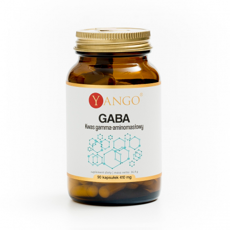 GABA - kwas gamma-aminomasłowy - 90 kapsułek