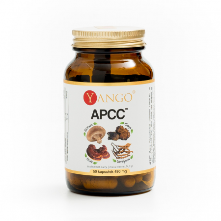 APCC™ - reishi, shitake, kordyceps, chaga - 50 kapsułek