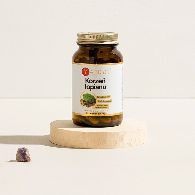 Korzeń łopianu - ekstrakt - 90 kapsułek