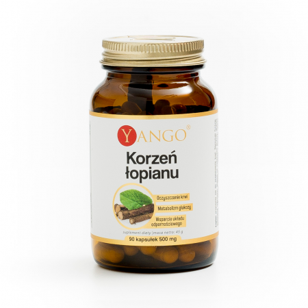 Korzeń łopianu - ekstrakt - 90 kapsułek