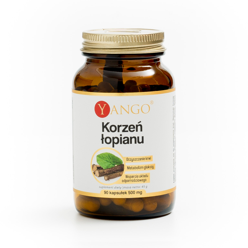 Korzeń łopianu - ekstrakt - 90 kapsułek
