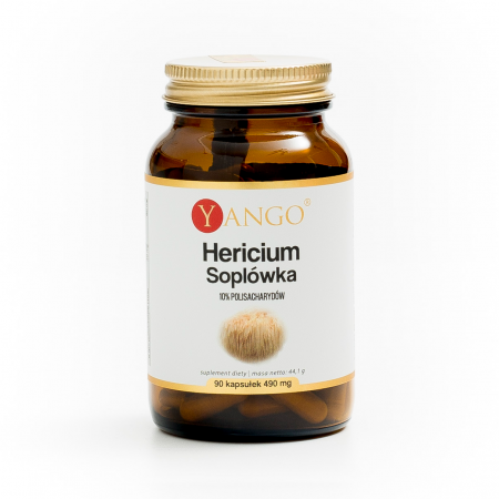 Hericium - ekstrakt 10% polisacharydów - 90 kapsułek