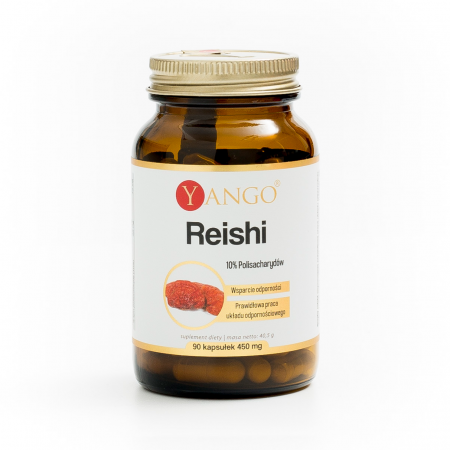 Reishi - ekstrakt 10% polisacharydów - 90 kapsułek