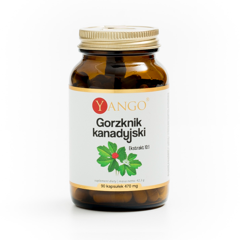 Gorzknik kanadyjski - 90 kapsułek