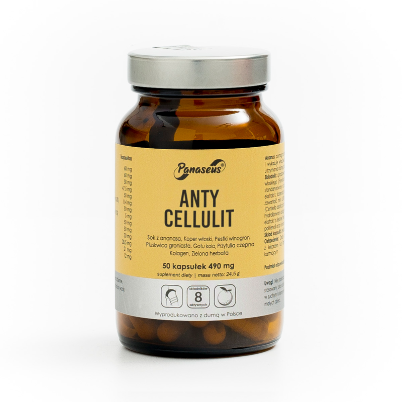 Anty cellulit - 50 kapsułek - Panaseus