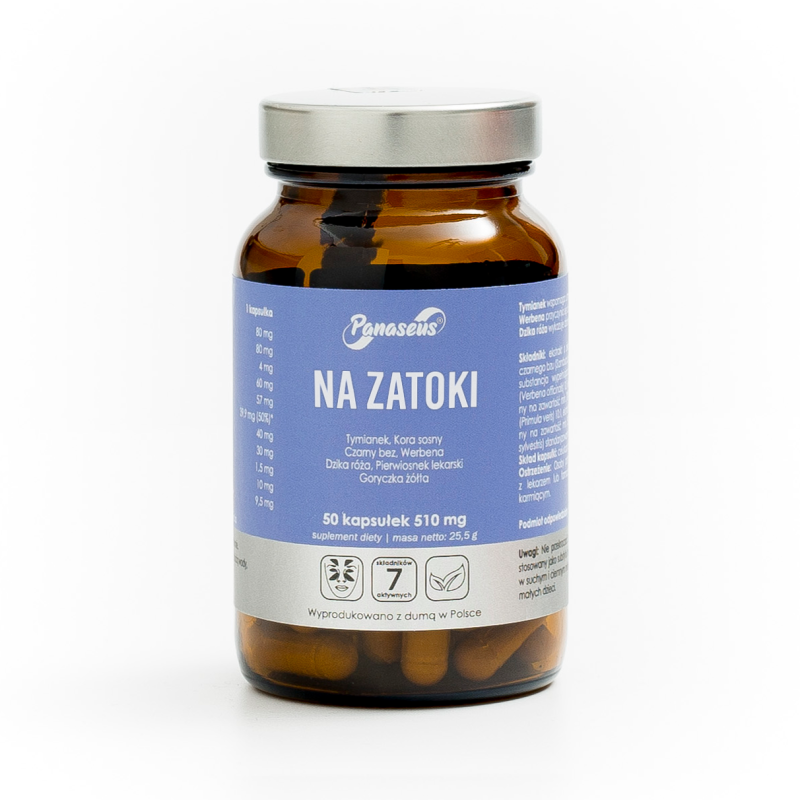 Na zatoki - 50 kapsułek - Panaseus