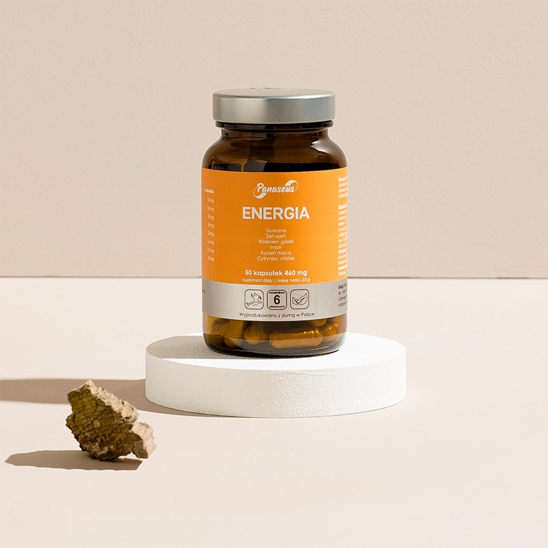Energia - 50 kapsułek - Panaseus