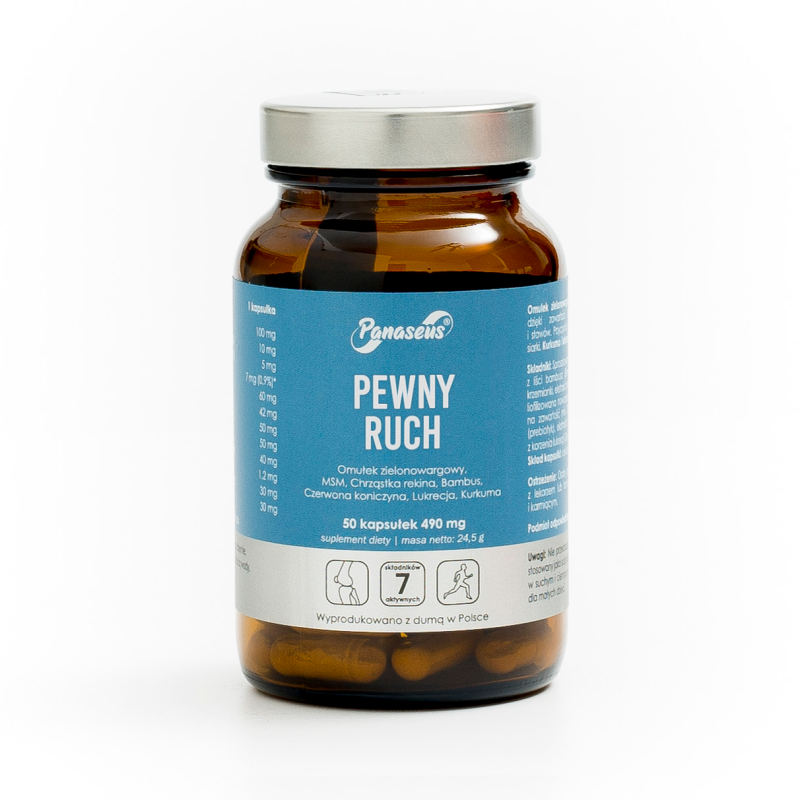Pewny ruch - 50 kaps. - Panaseus