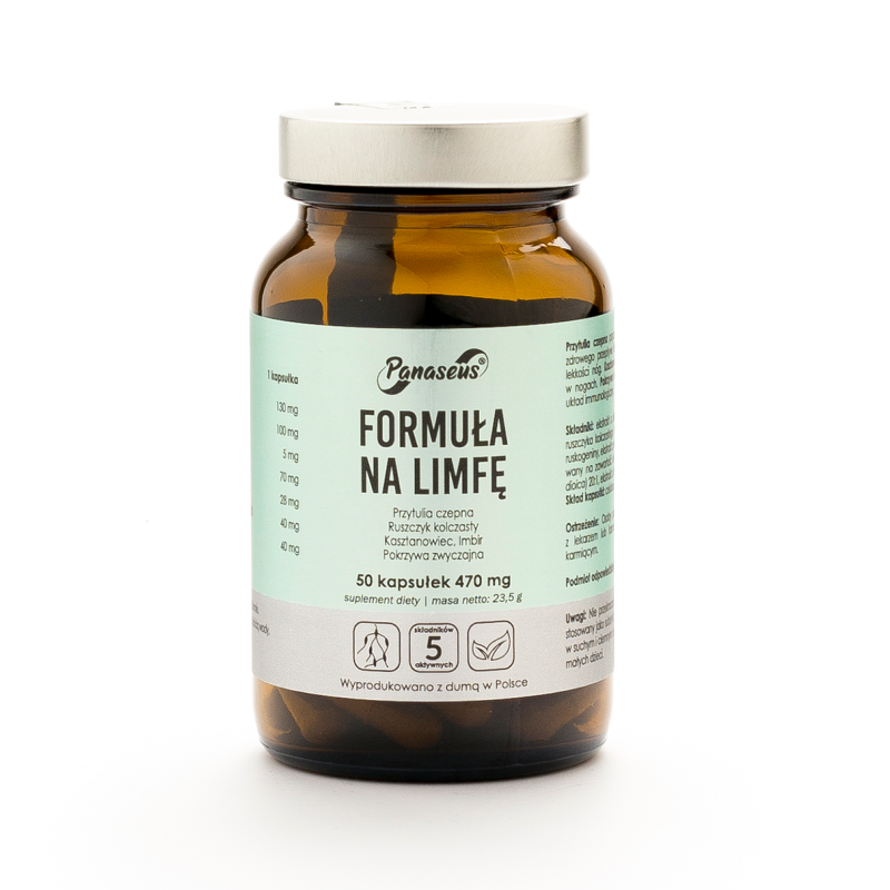 Formuła na limfę - 50 kapsułek - Panaseus