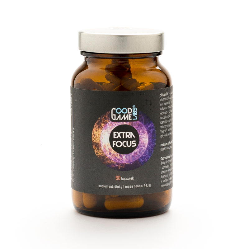 Good Game Labs - Extra Focus- 90 kapsułek