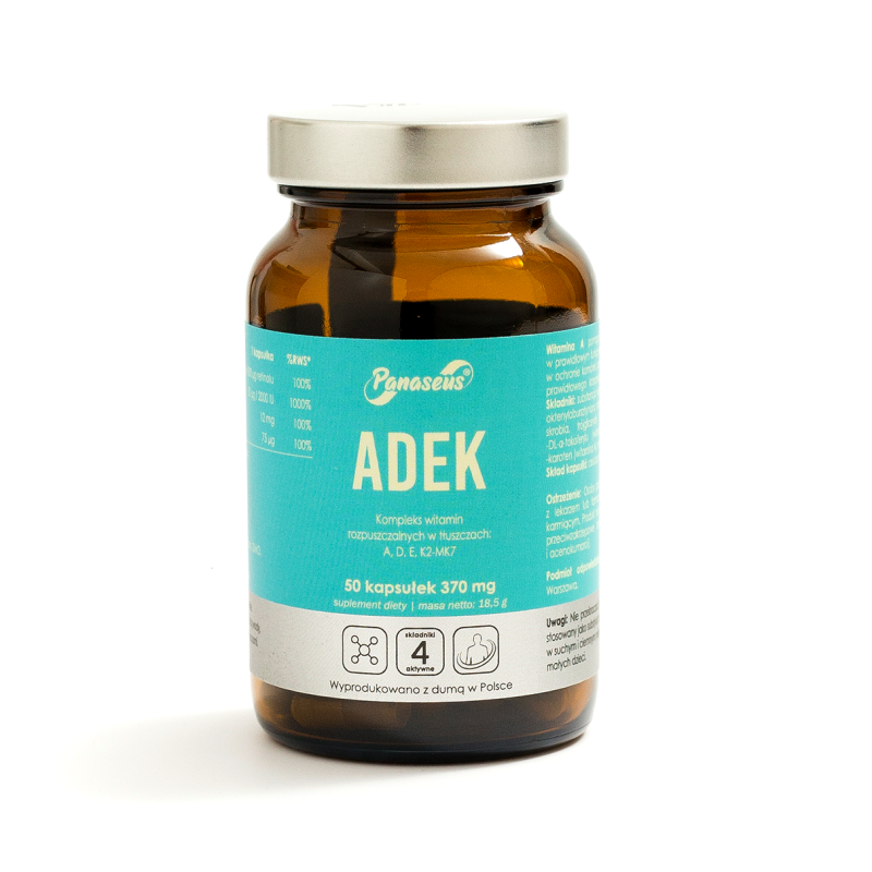 ADEK - 50 kapsułek - Panaseus