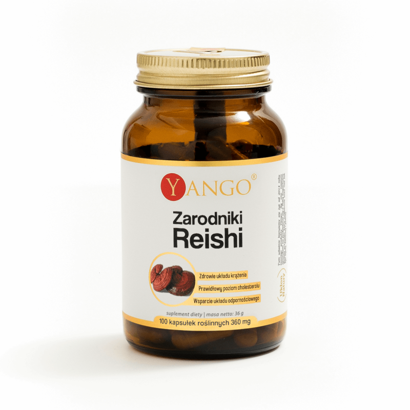 Zarodniki Reishi - 100 kapsułek