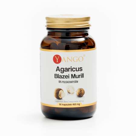 Agaricus - ekstrakt 10% polisacharydów - 90 kapsułek