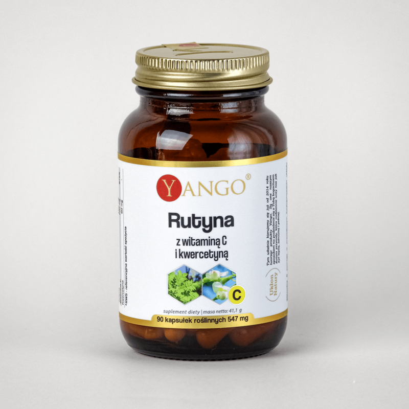 Rutyna z witaminą C i kwercetyną - 90 kaps.