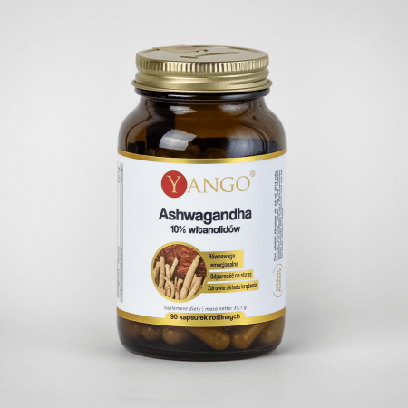 Ashwagandha 10% witanolidów - 90 kapsułek