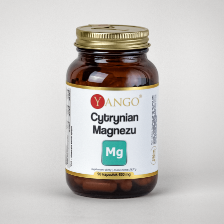 Cytrynian Magnezu - Bezwodny - 90 kapsułek