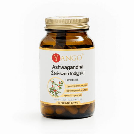 Ashwagandha - ekstrakt 10:1 - 90 kapsułek