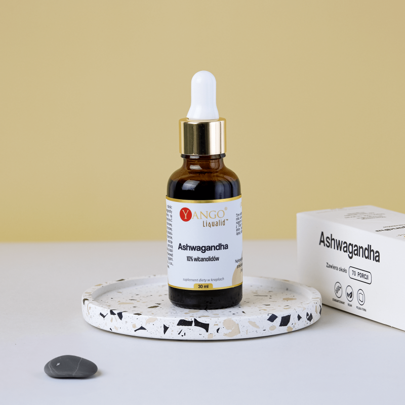 Ashwagandha 10% vitanolides - drops 30 ml.