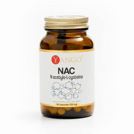NAC - N-acetylo-L-cysteina - 90 kaps.