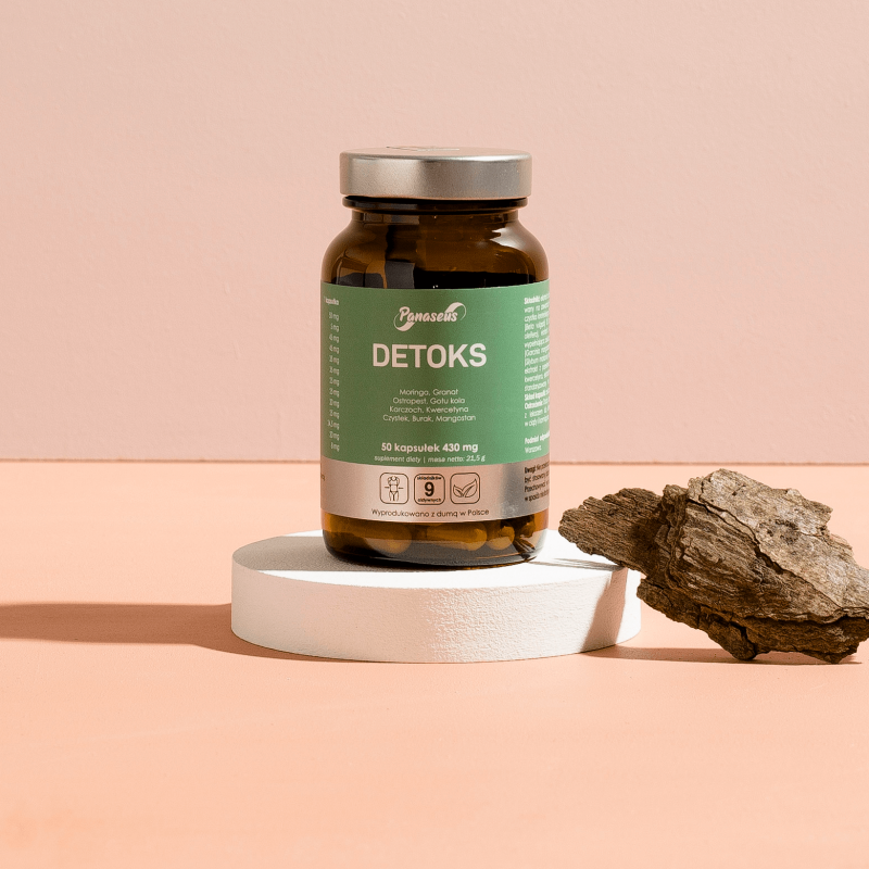 Panaseus - Detoks - 50 kapsułek