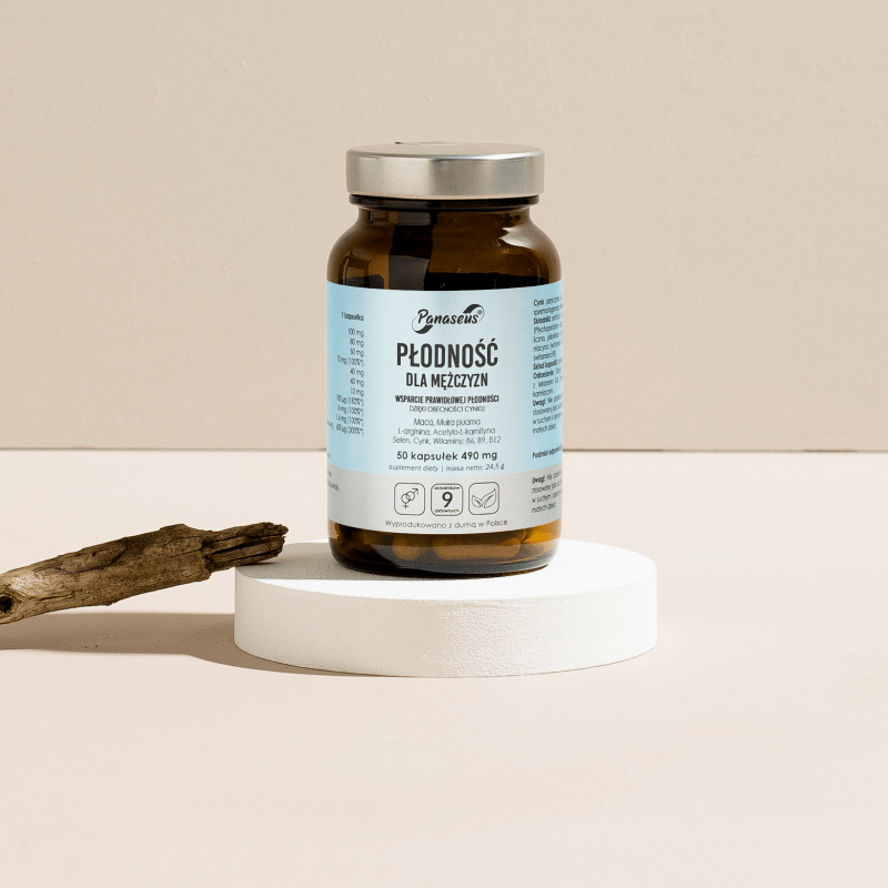 Płodność dla mężczyzn - 50 kapsułek