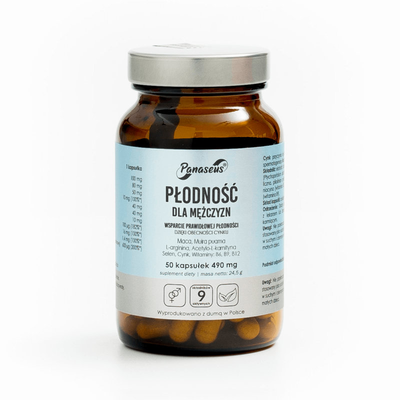 Płodność dla mężczyzn - 50 kapsułek Płodność dla mężczyzn - 50 kapsułek