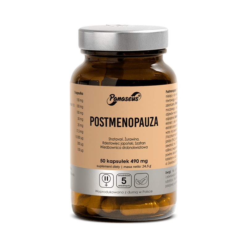 Postmenopauza – 50 kaps. Postmenopauza – 50 kaps.