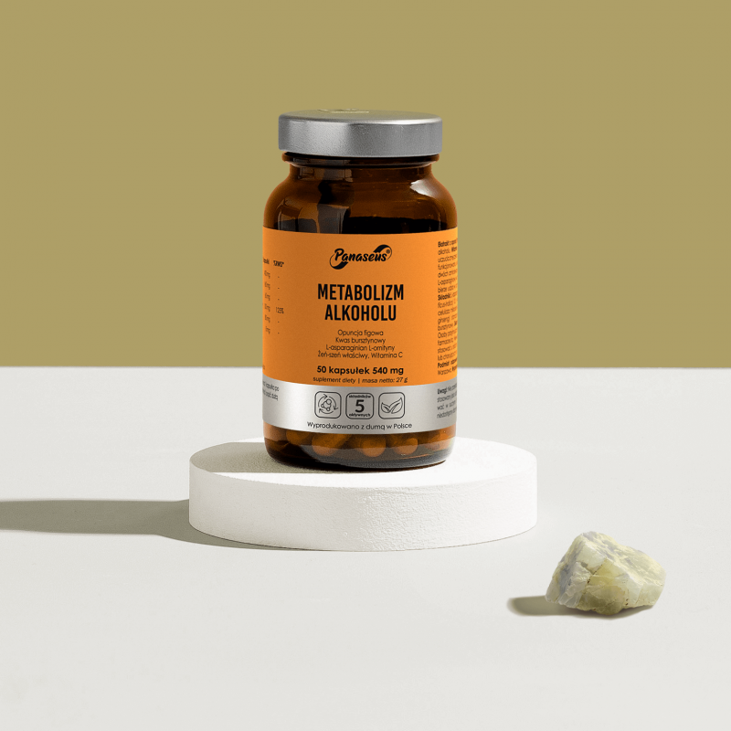Metabolizm Alkoholu - 50 kapsułek