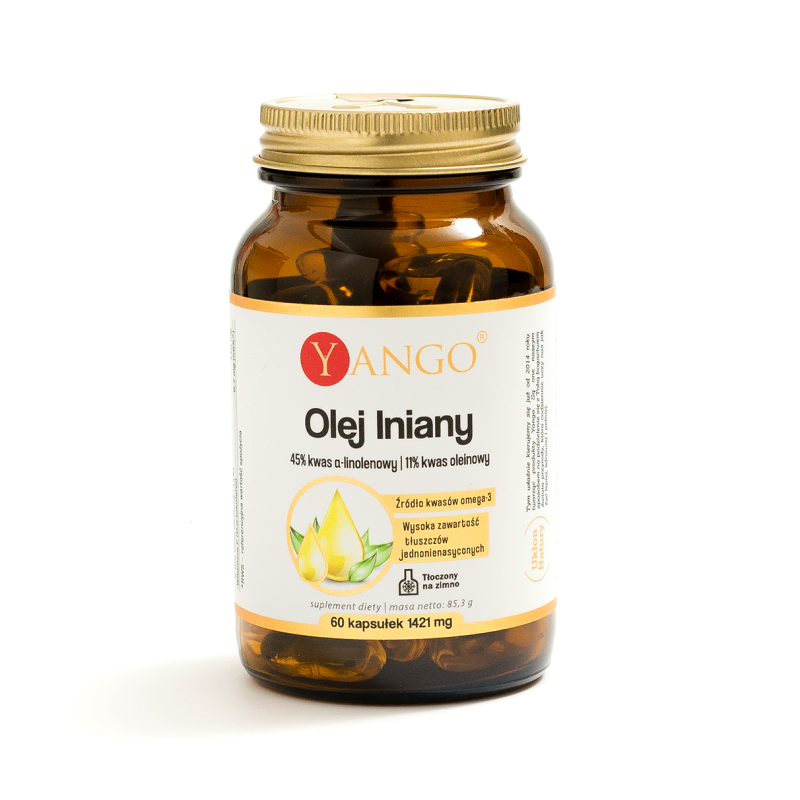 Olej lniany - 60 kaps.