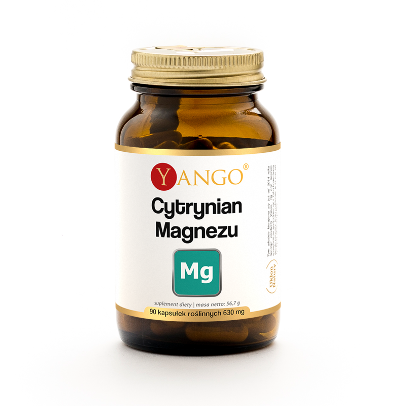 Cytrynian Magnezu - 90 kaps.