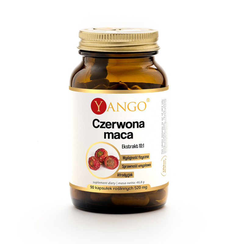 Czerwona maca - 90 kaps.