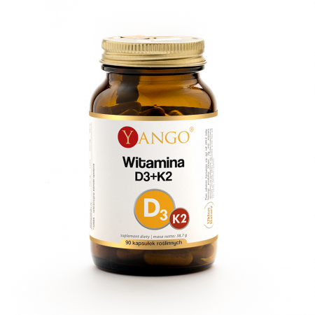 Vitamin D3+K2 - 90 capsules