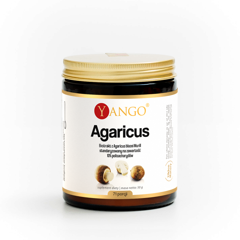 Agaricus - ekstrakt 10% polisacharydów - 50 g