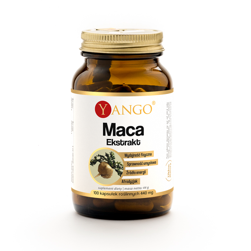 Korzeń Maca - ekstrakt 10:1 - 100 kaps.