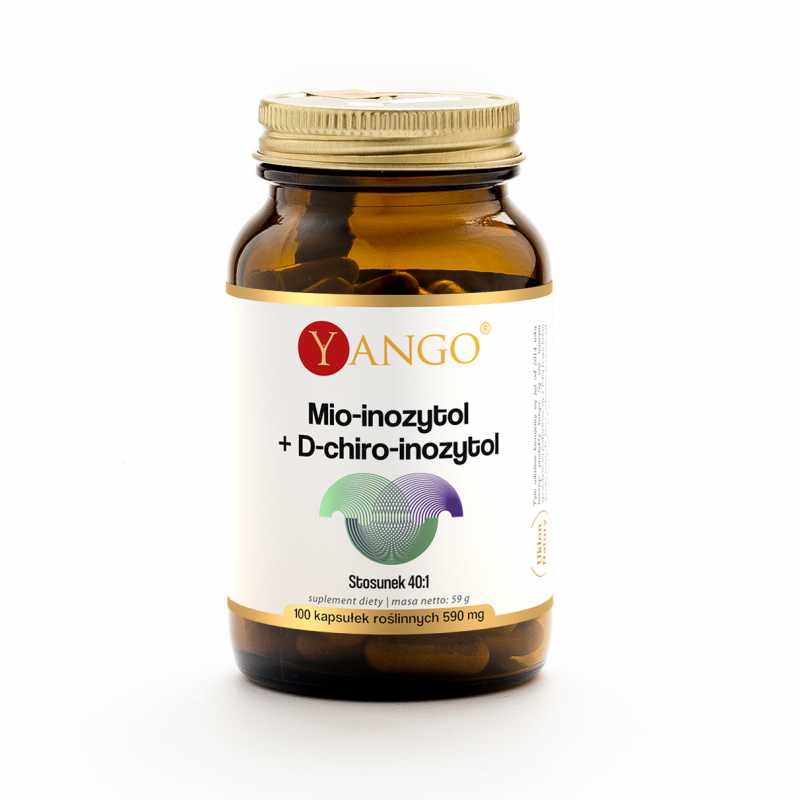 Yango Mio-inozytol + D-Chiro-inozytol- 100 kaps