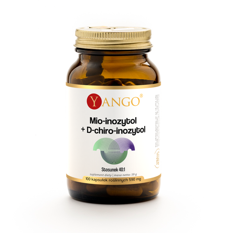 Myo-inositol + D-chiro-inositol - 100 caps.
