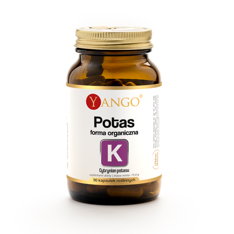 Potas forma organiczna - 90 kaps.