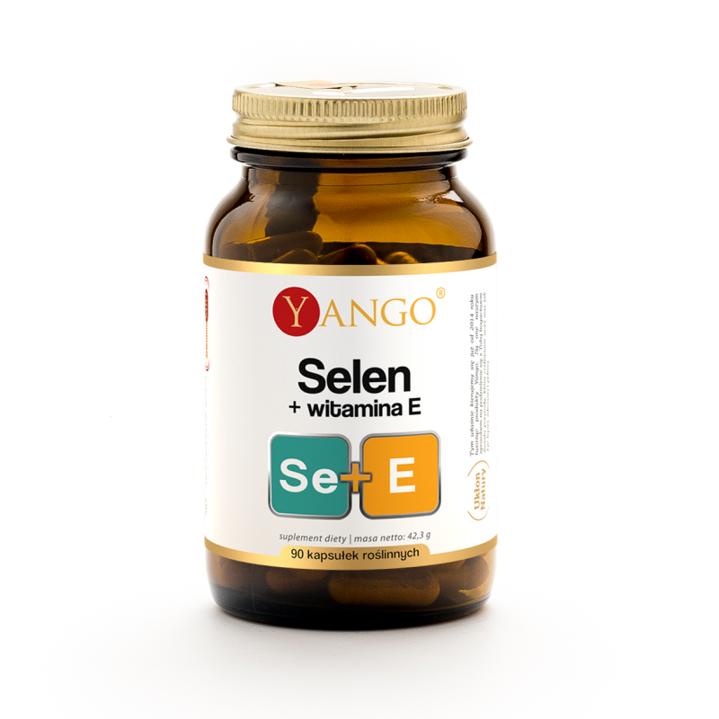 Selen + witamina E - 90 kaps.