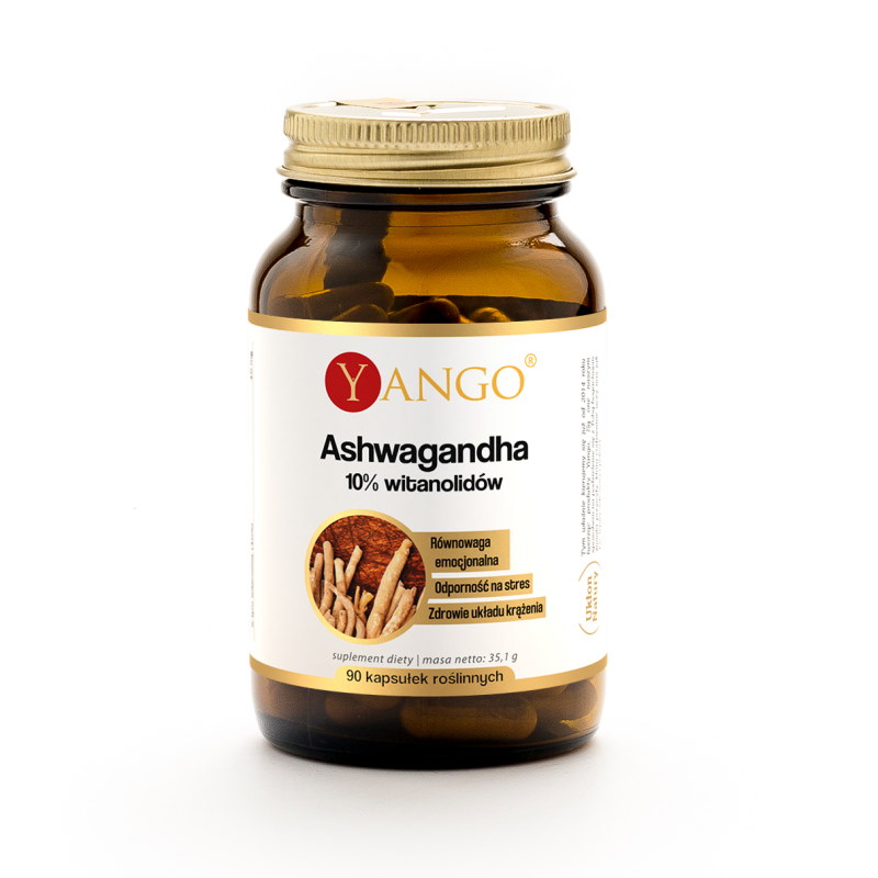 Ashwagandha 10% vitanolides - 90 capsules.