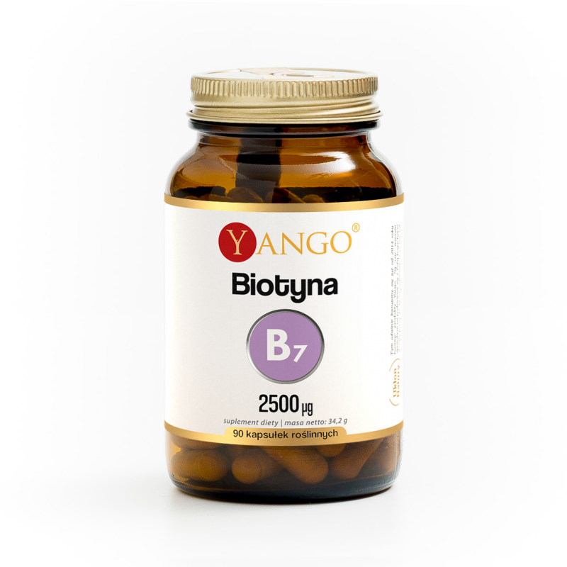 Biotyna - 2500 ug - 90 kaps.