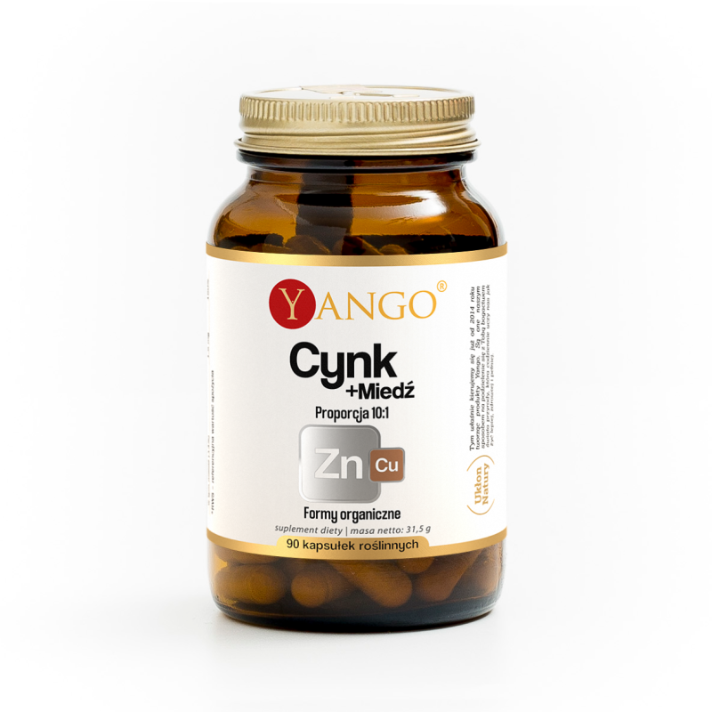 Cynk + miedź - 90 kaps.