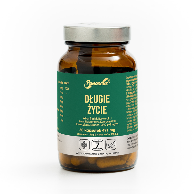 Panaseus – Długie Życie – 50 kaps.