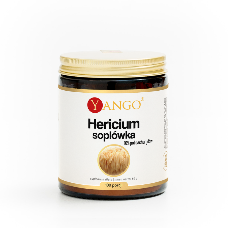 Hericium Soplówka - ekstrakt 10% polisacharydów - 50 g