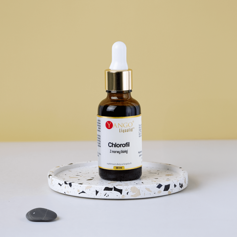 Chlorophyll from white mulberry - drops 30 ml